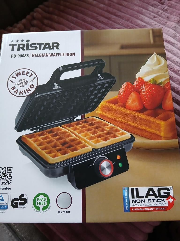 Wafelijzer, Witgoed en Apparatuur, Wafelijzers, Ophalen of Verzenden, Nieuw