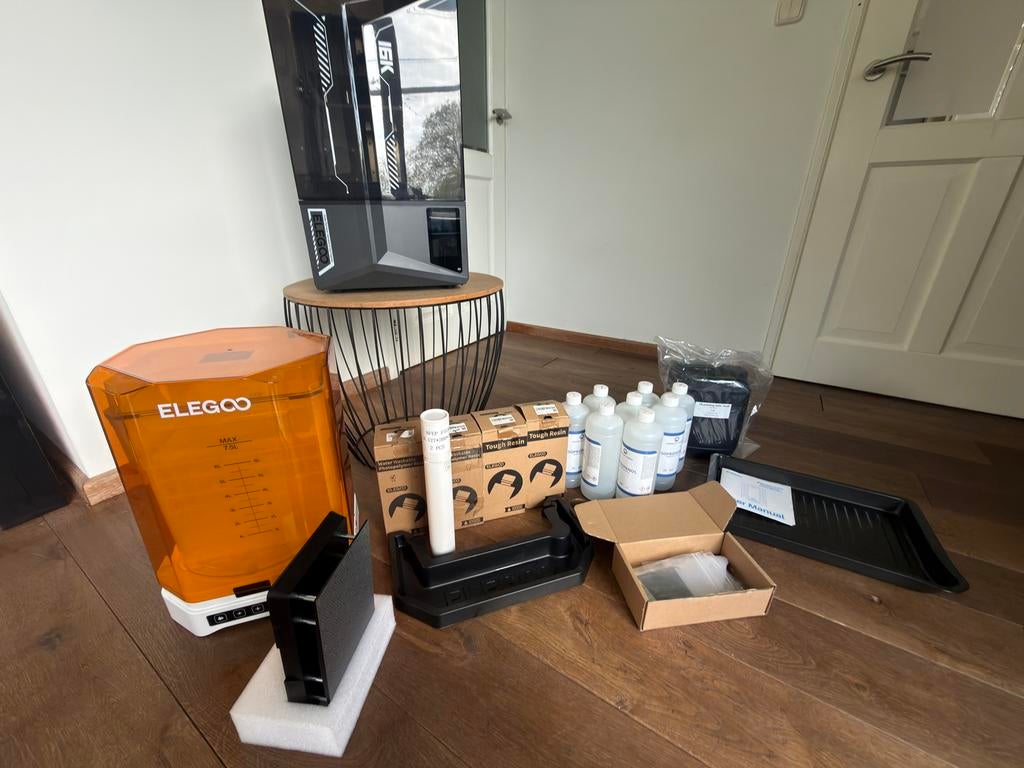 Elegoo Saturn Ultra 4 16K Resin 3D Printer, Computers en Software, 3D Printers, Ophalen, Ingebouwde Wi-Fi, Resin/Hars, Zo goed als nieuw