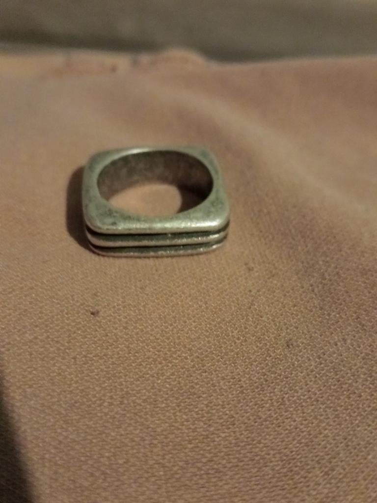 IXXXI RING. Vintage., IJzer of Staal, 19 tot 20, Nieuw, Ophalen of Verzenden
