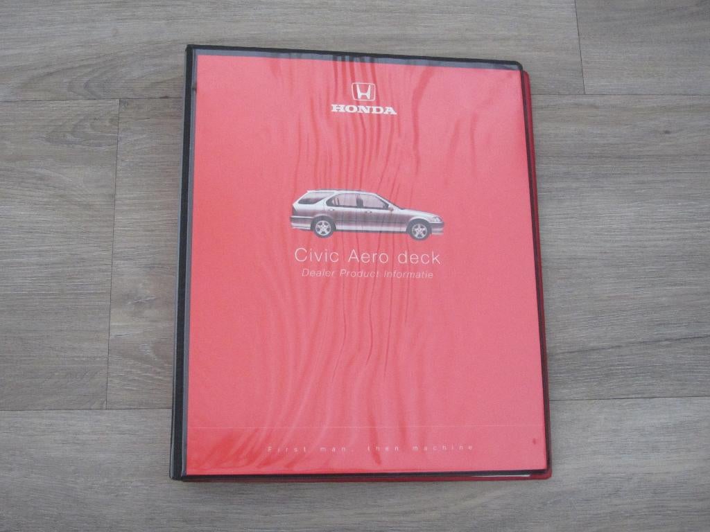 Honda Civic Aero deck 1998 Map, Honda, Ophalen of Verzenden, Zo goed als nieuw, Honda