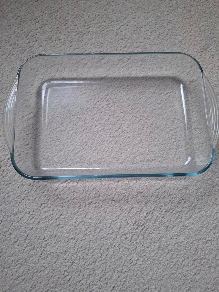 Glazen ovenschaal., Ophalen, Zo goed als nieuw, Glas