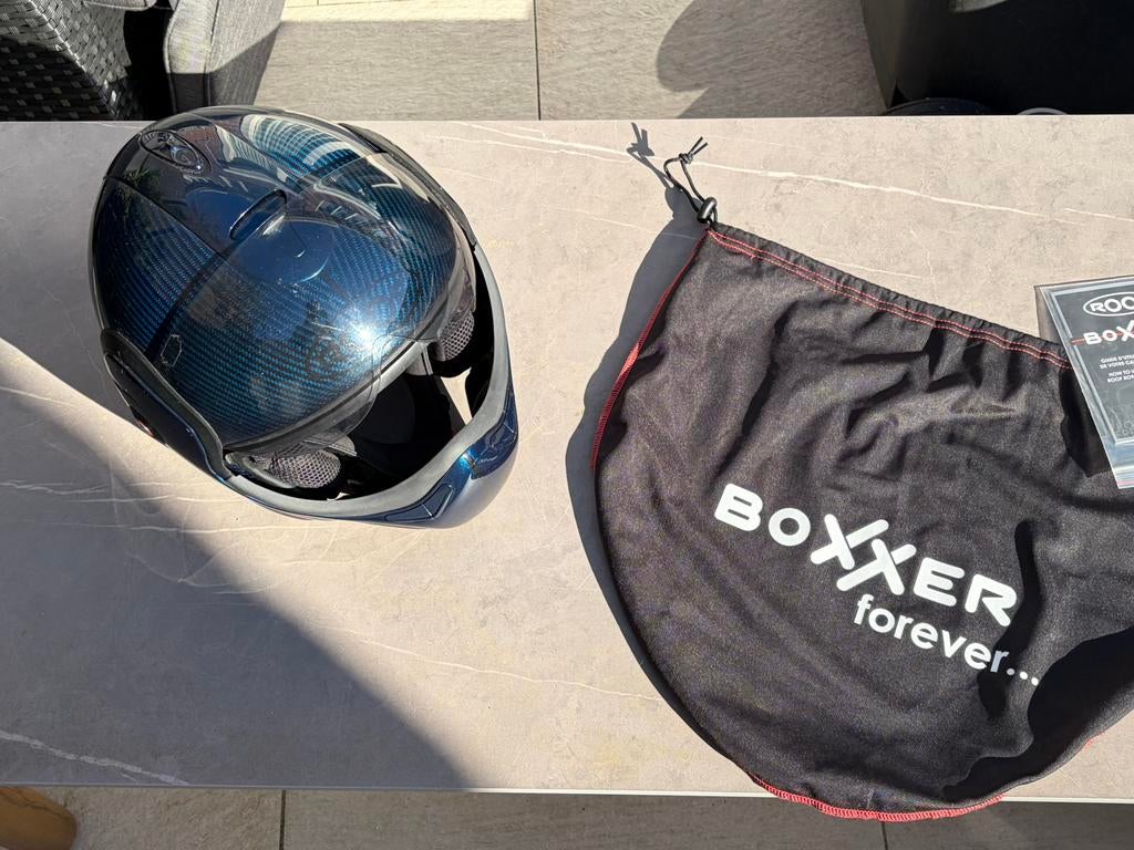 Roof boxxer RO8 carbon blauw, Ophalen of Verzenden, Zo goed als nieuw, Medium