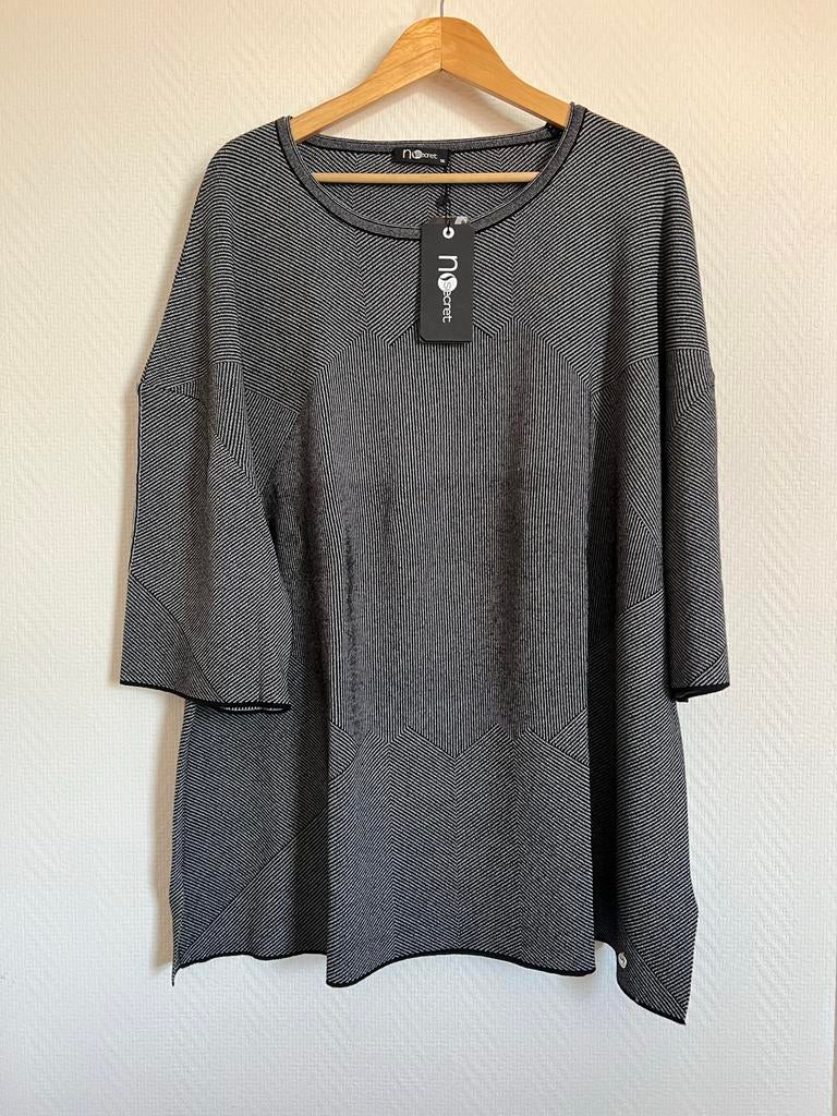 No Secret Maat 56, Kleding | Dames, Grote Maten, Ophalen of Verzenden, Nieuw, Zwart, Trui of Vest