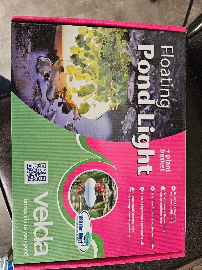 Floating pond light, Ophalen of Verzenden, Nieuw, Vijververlichting