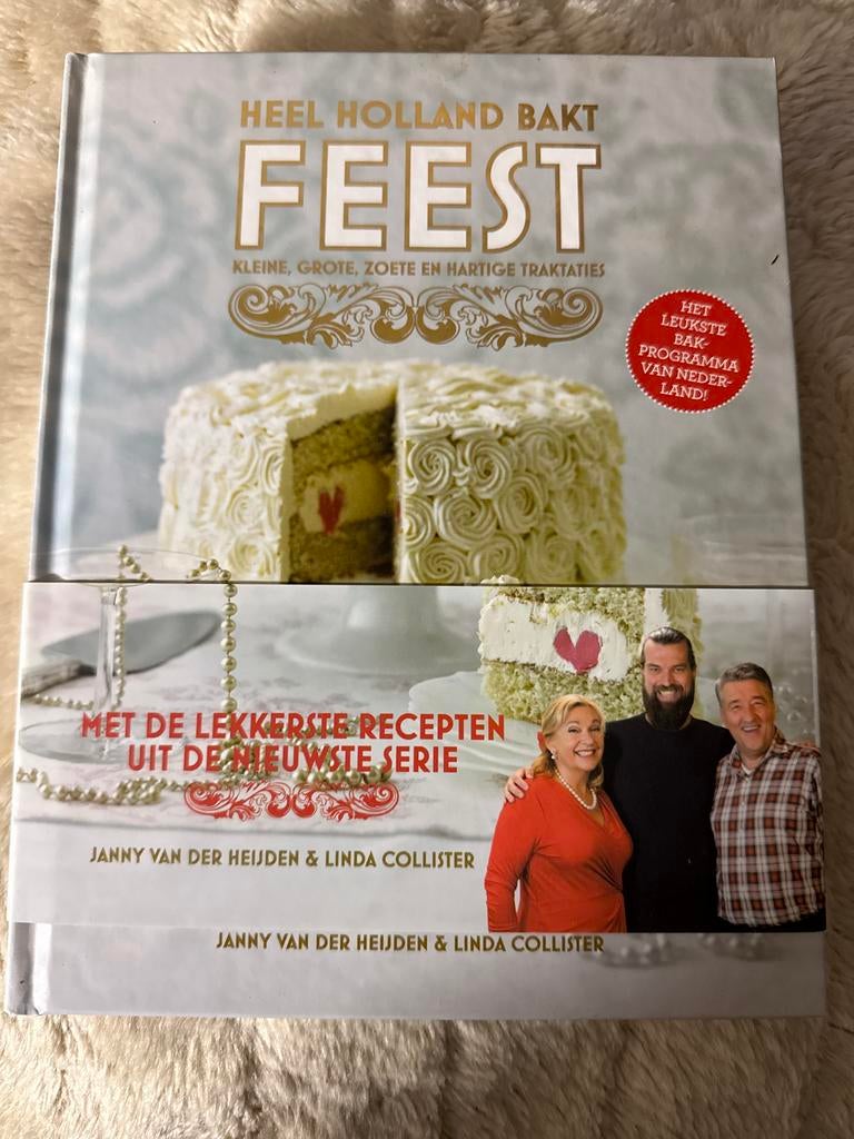 Heel Holland Bakt Feest - Bakboek met feestelijke recepten, Boeken, Kookboeken, Ophalen of Verzenden, Nieuw, Nederland en België