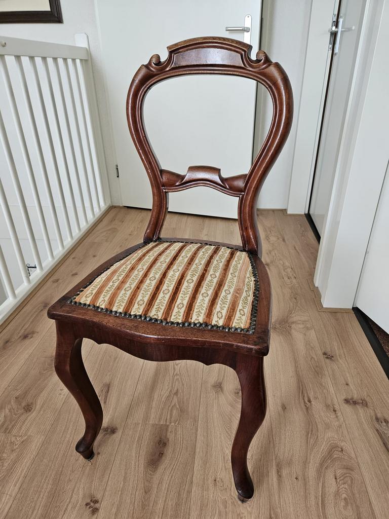 Houten Biedermeier stoelen te koop, Antiek en Kunst, Antiek | Meubels | Stoelen en Banken, Ophalen