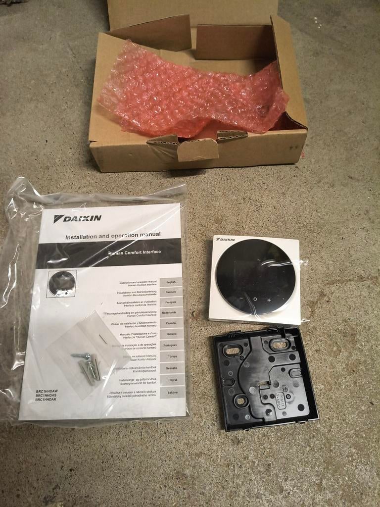 Te koop daikin thermostaat human comfort manual, Ophalen of Verzenden, Nieuw, Ventilator