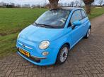 Fiat 500 0.9 Twinair 2011 Blauw, Auto's, Voorwielaandrijving, Stof, 31 €/maand, Metallic lak