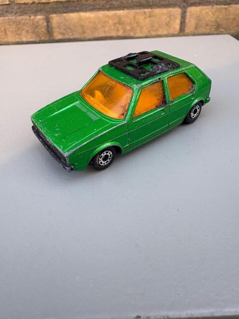 Matchbox Volkswagen Golf groen, Ophalen of Verzenden, Gebruikt, Auto