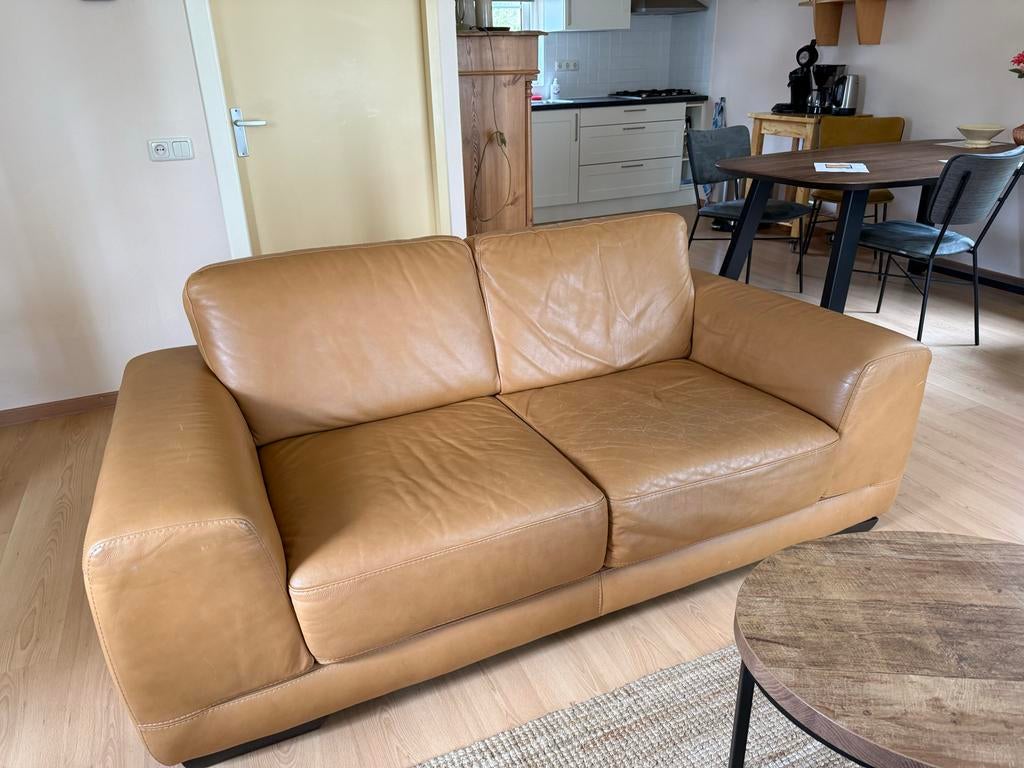 Bank van Natuzzi, Huis en Inrichting, Ophalen, Gebruikt, 150 tot 200 cm, Tweepersoons