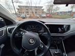 Volkswagen Polo 1.0 TSI 95pk 2019 Zwart, Auto's, Voorwielaandrijving, Stof, 40 €/maand, Zwart