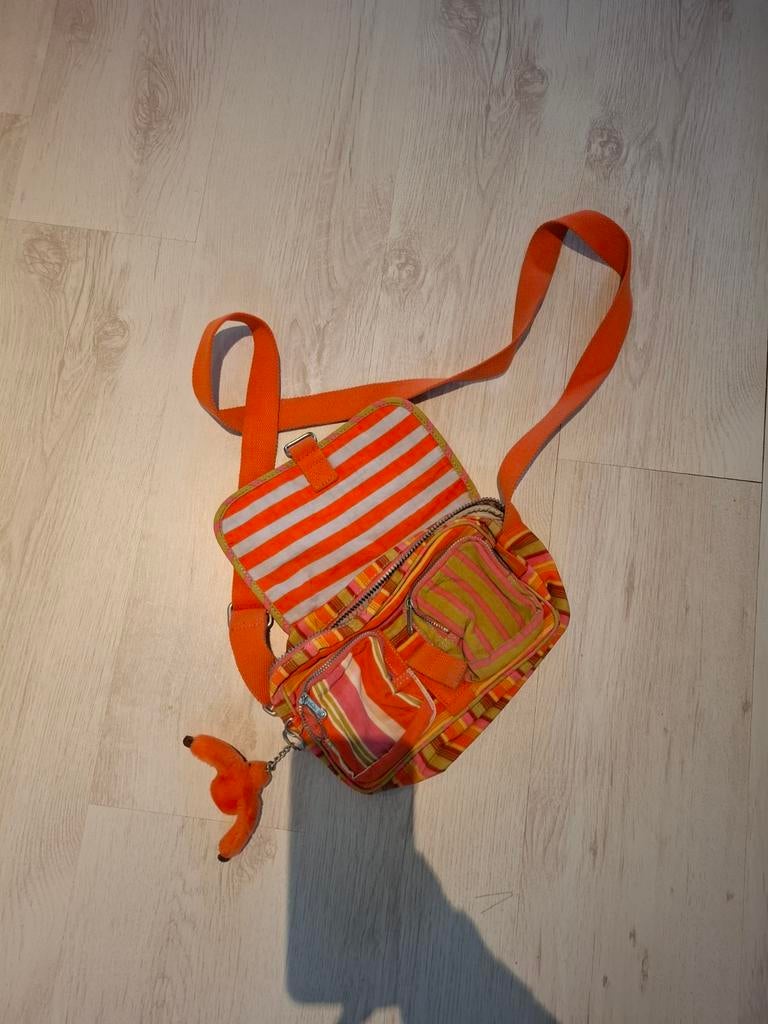 kipling zomer tas met beurs, Ophalen of Verzenden, Zo goed als nieuw, Schoudertasje