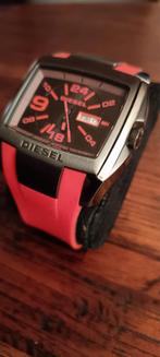 Diesel horloge, Ophalen of Verzenden, Zo goed als nieuw, Rood, Jongen of Meisje