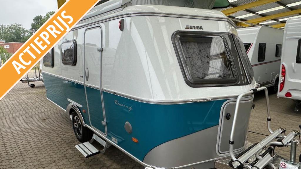 Eriba Touring 630 - BRUGGINK 60 JAAR, Caravans en Kamperen, Caravans, Standaardzit, Schokbreker, Bedrijf, Tot en met 3