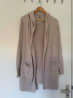 Repeat vest met sjaal capuchon beige katoen maat 38, Kleding | Dames, Verzenden, Beige, Zo goed als nieuw, Maat 38/40 (M)