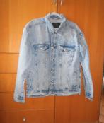 Mooi Denim jasje mt L (Anti Blue) The Sting met print als nw, Maat 52/54 (L), Blauw, Ophalen of Verzenden, Zo goed als nieuw