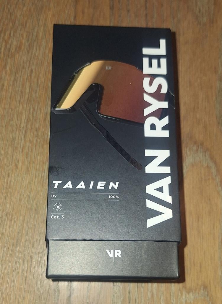 VAN RYSEL Fietsbril Taaien categorie 3 zwart NIEUW!!, Nieuw, Overige maten, Ophalen of Verzenden, Van Rysel