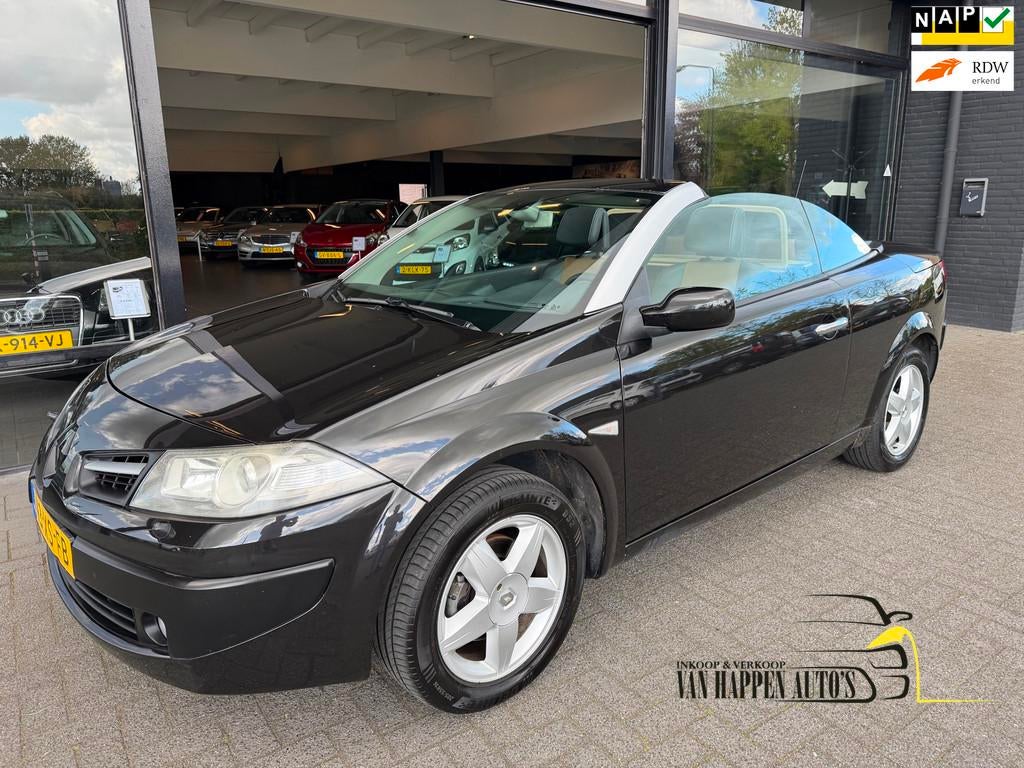 Renault Mégane Coupé-Cabriolet 1.6-16V Exception / APK 4-2, Gebruikt, 1295 kg, 4 cilinders, Cabriolet