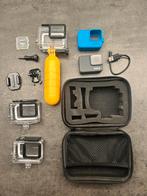GoPro Hero 7 Silver + Accessoires - Krasvrij!, Ophalen, Zo goed als nieuw, GoPro