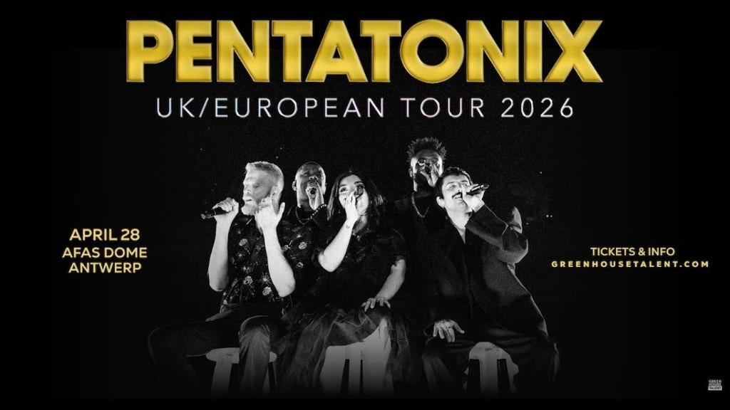 28/4 VIP package PENTATONIX  Antwerpen, Tickets en Kaartjes, Concerten | Pop, Twee personen, April