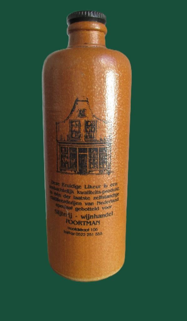 Stenen Kruik~Kruidige likeur Slijterij Wijnhandel Poortman, Ophalen of Verzenden