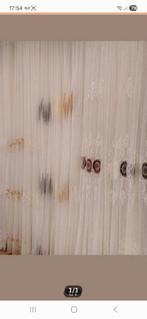 Mooi vitrages met borduurwerk, Ophalen of Verzenden, Minder dan 10 m²