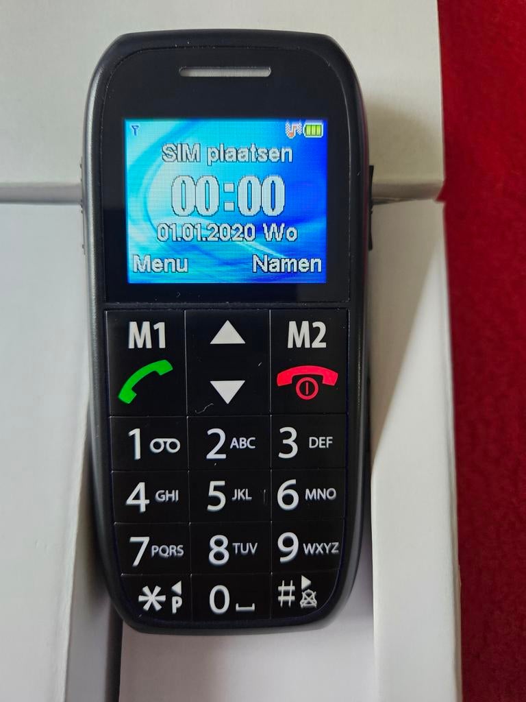 Bijna gratis Nieuw Fysic Senioren telefoon FM 7500,€20, Telecommunicatie, Mobiele telefoons | Overige merken, Geen camera, Nieuw