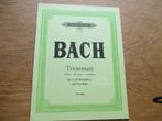 BACH - TRIOSONATE  IN B-DUR - 2 X ALT BLOKFLUIT + PIANO, Muziek en Instrumenten, Gebruikt, Klassiek, Ophalen of Verzenden, Blokfluit
