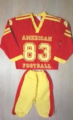 Leuke Cheerleaders outfit + pompoms mt 116, Ophalen of Verzenden, Nieuw, 122 t/m 128, Jongen