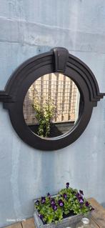 Zeer fraaie 'ossenoog' spiegel groot!, Ophalen, Rond, 50 tot 75 cm, Minder dan 100 cm