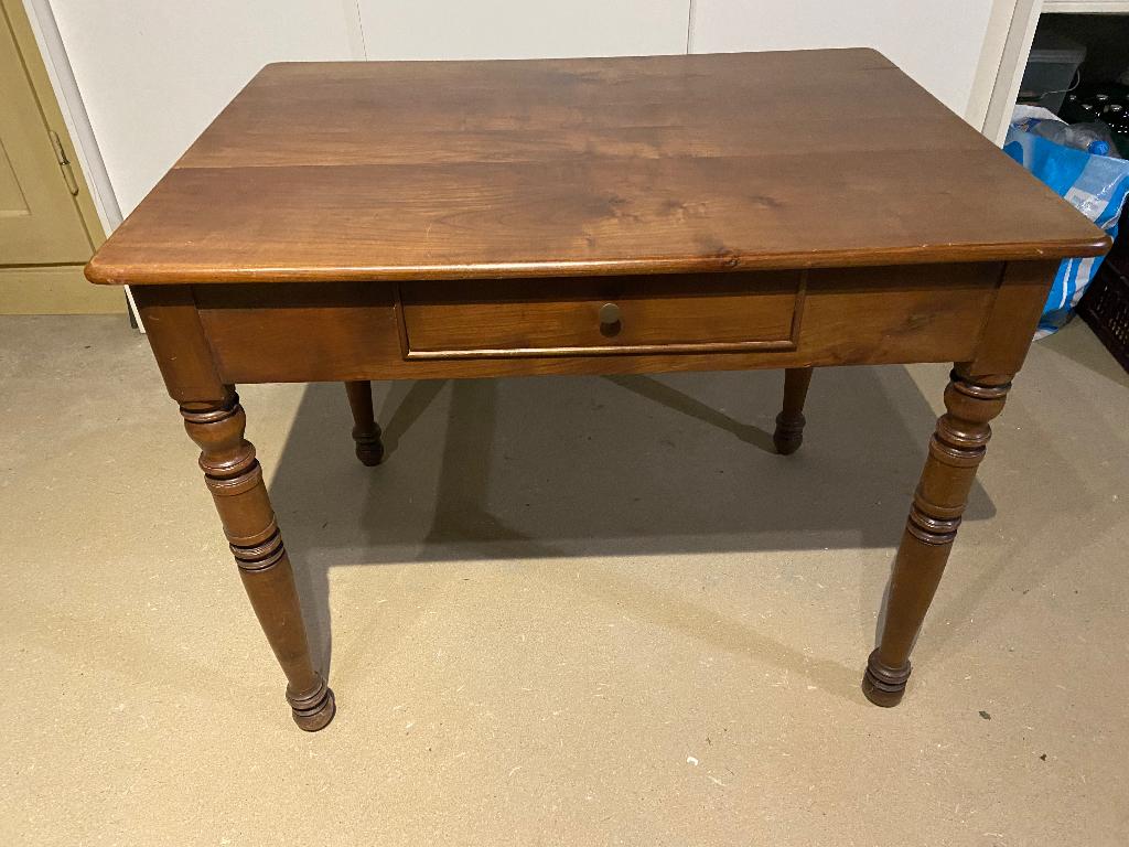kersen houten tafeltje, Ophalen