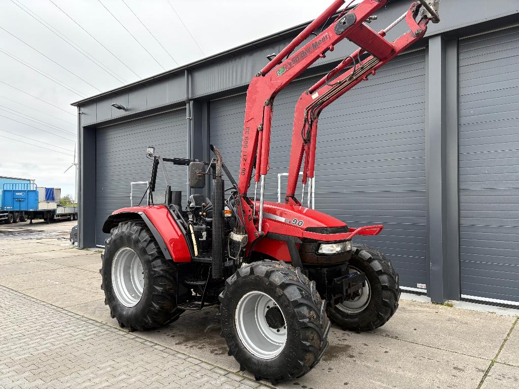 Case-IH CX 90 met frontlader, 80 tot 120 Pk, Gebruikt, Case IH, Ophalen of Verzenden