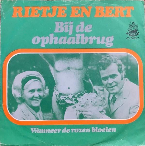 Vinylsingle rietje en bert gezocht, Ophalen of Verzenden, Zo goed als nieuw, Overige formaten, Levenslied of Smartlap