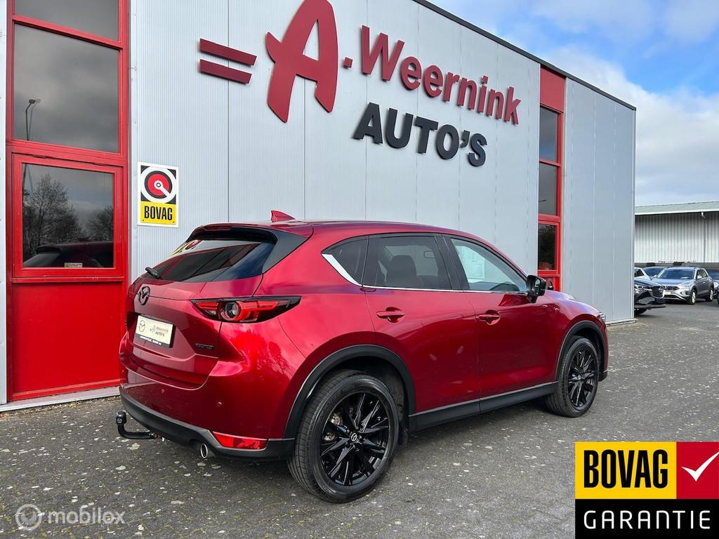 Mazda CX-5 2.5 AWD SkyActiv-G 194 Sportive Bose Trekhaak afn, Auto's, 12 maanden, Gebruikt, 4 cilinders, Adaptive Cruise Control
