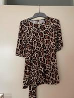 Yoek tuniek met luipaardprint - maat 44/46, Kleding | Dames, Verzenden, Zo goed als nieuw, Maat 46/48 (XL) of groter, Bruin