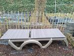 2 ligbedden, Tuin en Terras, Ligbedden, Ophalen, Kunststof, Verstelbaar