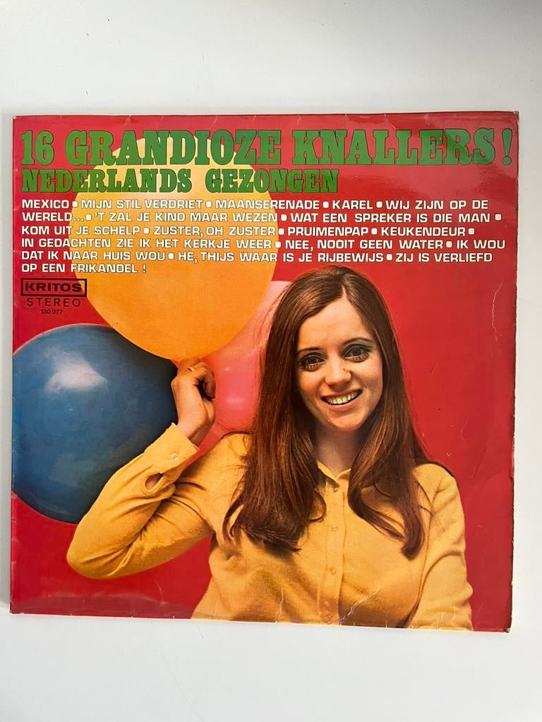 16 grandioze knallers, Ophalen of Verzenden, Gebruikt, Overige formaten, Levenslied of Smartlap