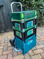 Boxen 4x incl trolley Richtpr €125, Doe-het-zelf en Verbouw, Ophalen, 1200 watt of meer, Overige typen