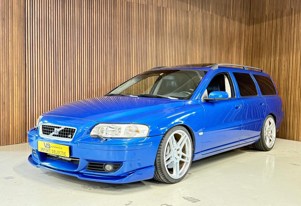 Volvo V70 2.5 R - Sonic Blue, Auto's, Volvo, Automaat, Gebruikt, Zwart, Open dak