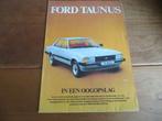Instructieboek Ford Taunus, Taunus V6, Taunus Combi 1981, Ophalen of Verzenden