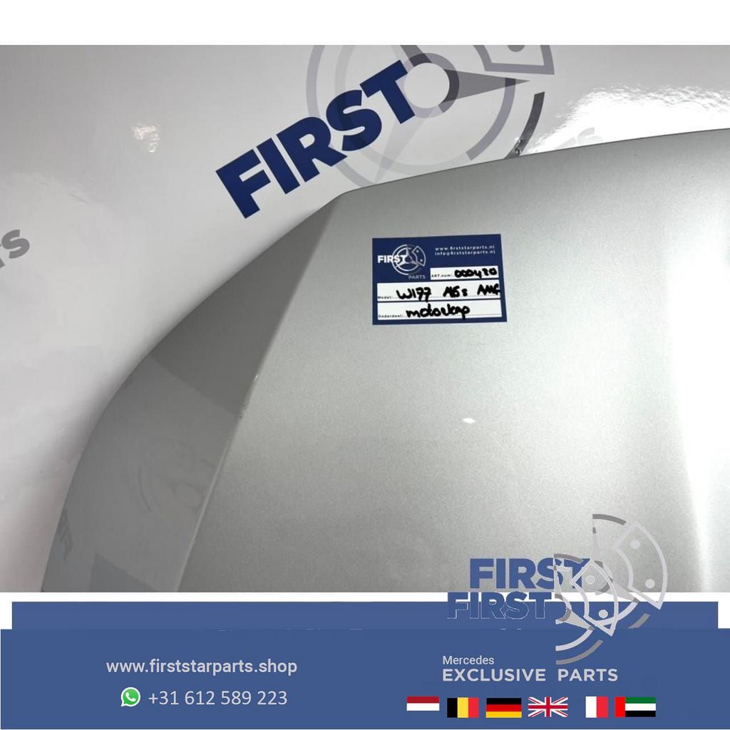 W177 V177 A45 S AMG MOTORKAP ZILVER GRIJS ORIGINEEL Mercedes, Gebruikt, -, Voor, Ophalen of Verzenden