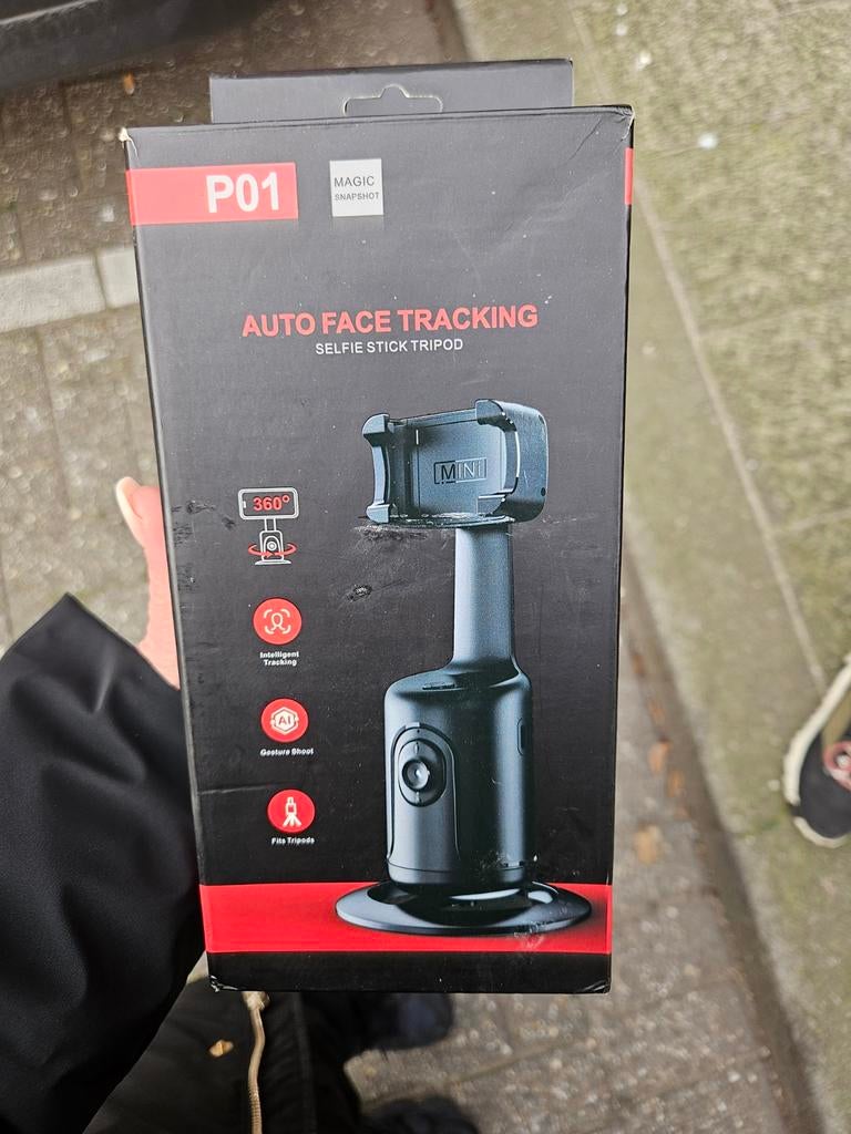 Roterende telefoonhouder voor opnames - Nieuw, Ophalen of Verzenden, Nieuw, Auto