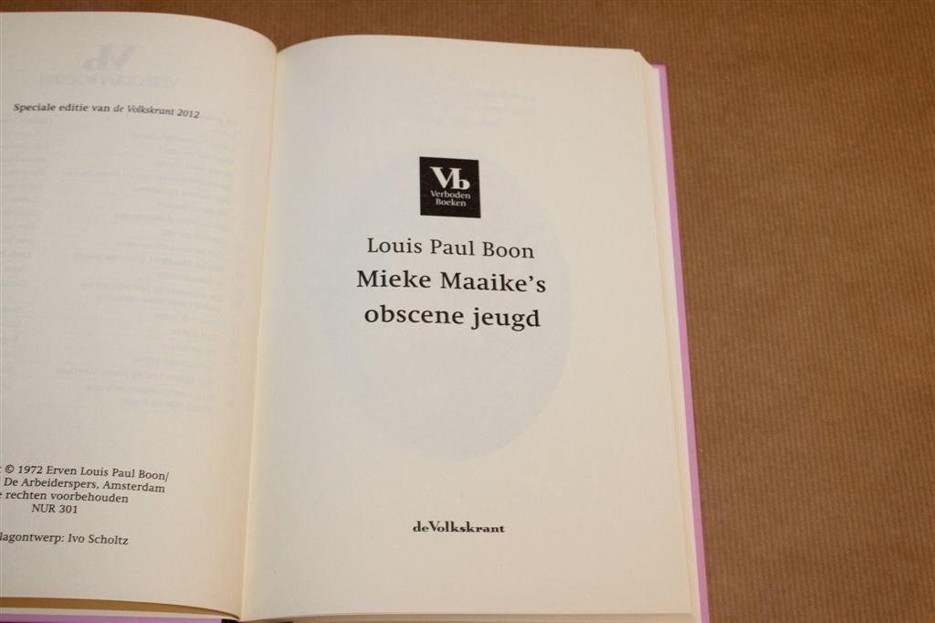 Mieke Maaike's Obscene Jeugd — Louis Paul Boon Roman, Boeken, Ophalen of Verzenden, Gelezen, België