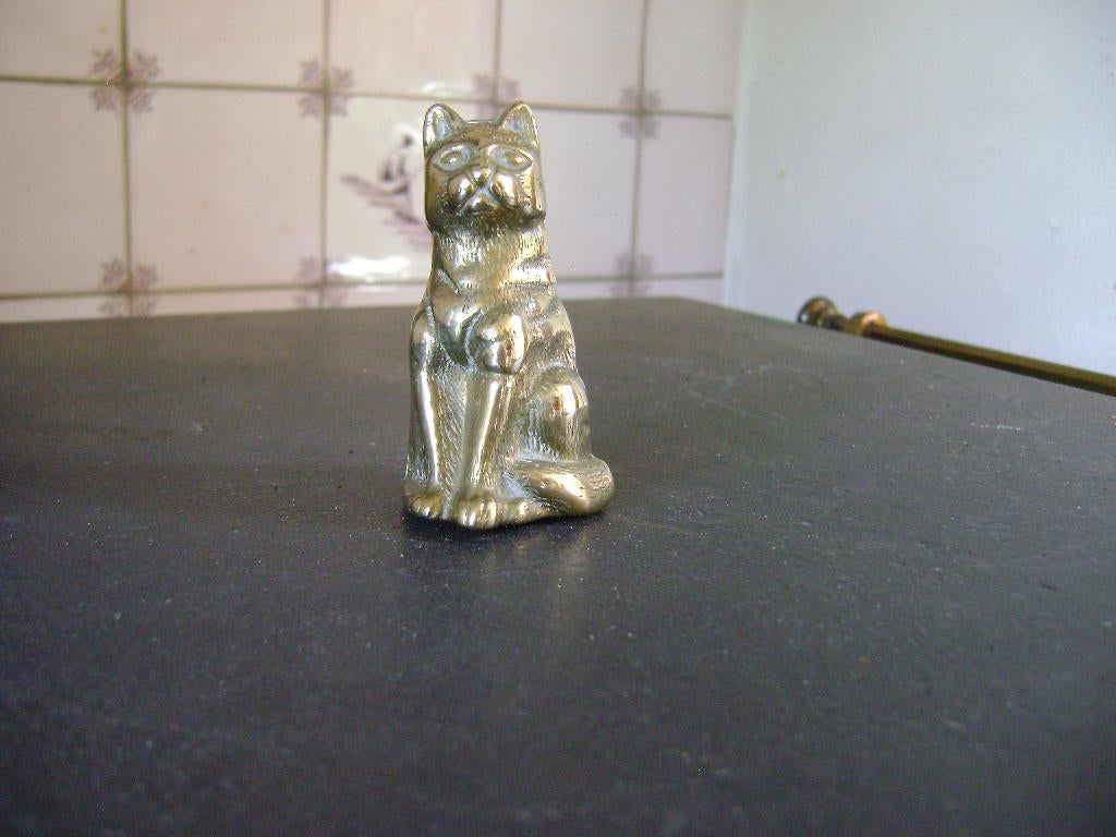 Poesje van koper -, Ophalen of Verzenden, Koper