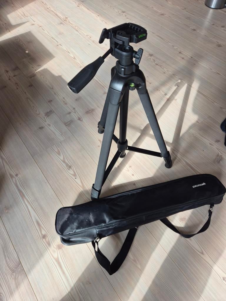 Cullmann Primax 180 Statief met Balhoofd en Draagtas, Zo goed als nieuw, Minder dan 150 cm, Met balhoofd, Ophalen of Verzenden