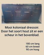 Koloniaal dressoir, Ophalen, Gebruikt, Met deur(en), Overige houtsoorten