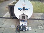 Volautomatische Oyster Satellietschotel met ontvanger, Audio, Tv en Foto, Schotelantennes, Ophalen of Verzenden, Gebruikt, (Schotel)antenne