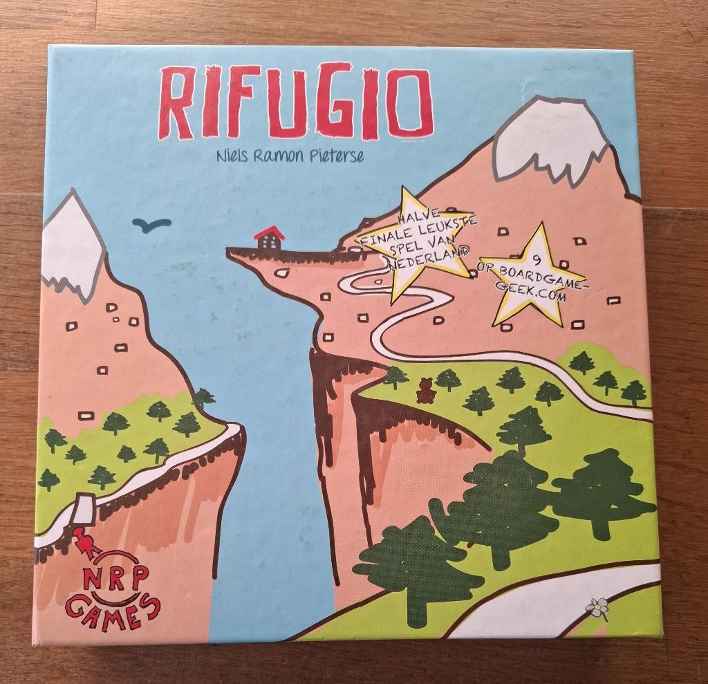 Rifugio - NRPGames, Hobby en Vrije tijd, Gezelschapsspellen | Bordspellen, Ophalen of Verzenden
