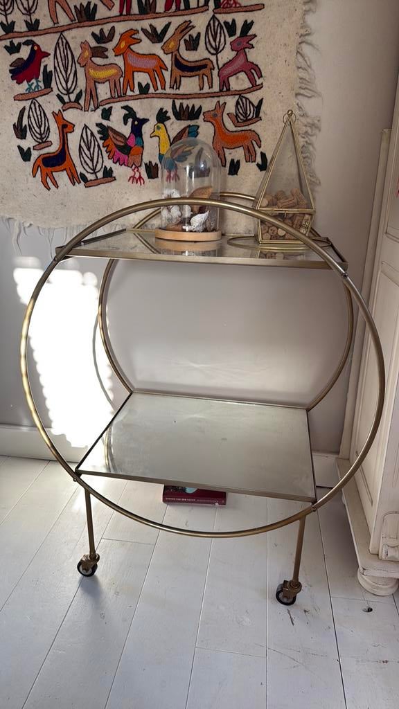 Wijn kastje sissy boy dressoir, Ophalen of Verzenden, Gebruikt, 25 tot 50 cm, 50 tot 100 cm