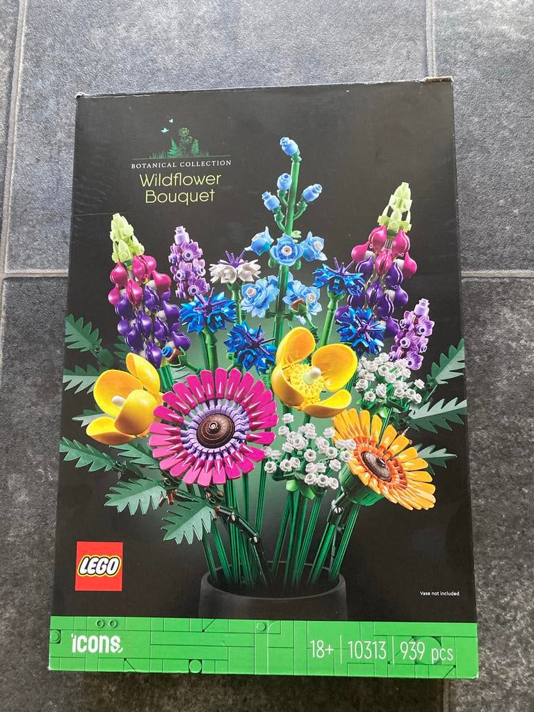 LEGO Botanical Collection Wilde Bloemen Boeket - Compleet, Kinderen en Baby's, Speelgoed | Duplo en Lego, Ophalen, Nieuw, Complete set